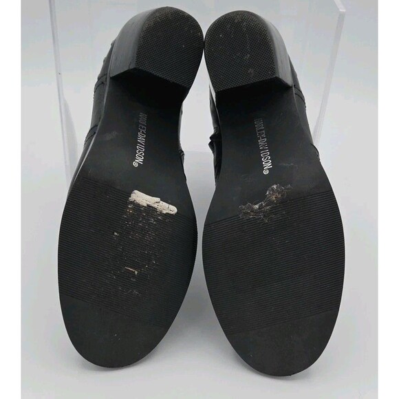 Harley-Davidson Womens Size 6.5M Angela Ankle Boots Black Leather Studded D83687 - Picture 9 of 10